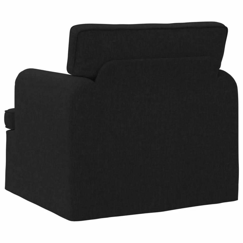 Divano Nero 84 x 80 x 85 cm Tessuto 42024478