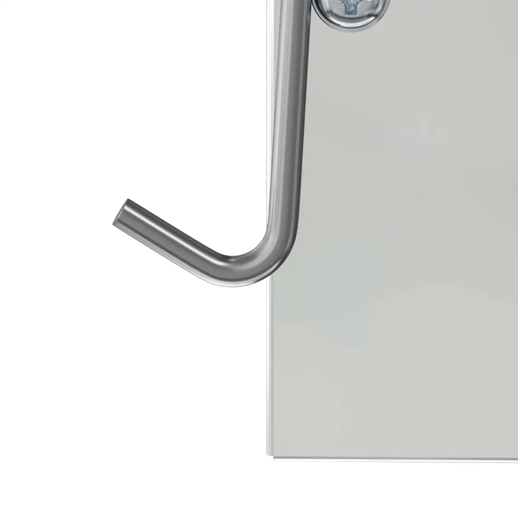 Mangiatore per conigli Argento 12,5 x 12,5 x 25 cm 874587