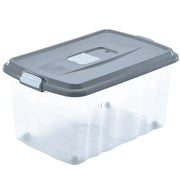 Box contenitore 45L con ruote e coperchio con profumatore cm 59×39×31 cm