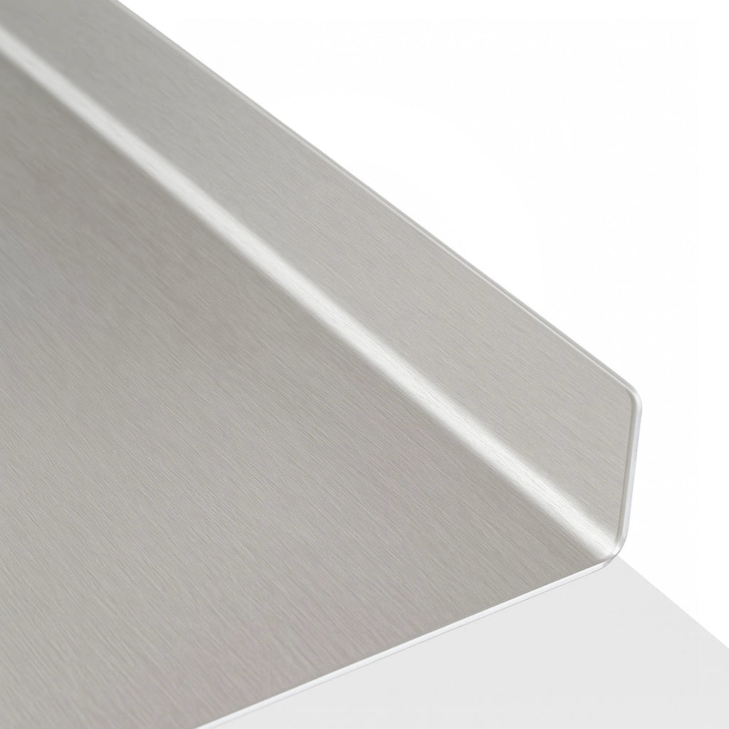 ZoiMania - Spianatoia in Acciaio Inox - Cucina - Profondità 60 Dimensione Spianatoia: L 120 x P 60 x 7cm x 3cm