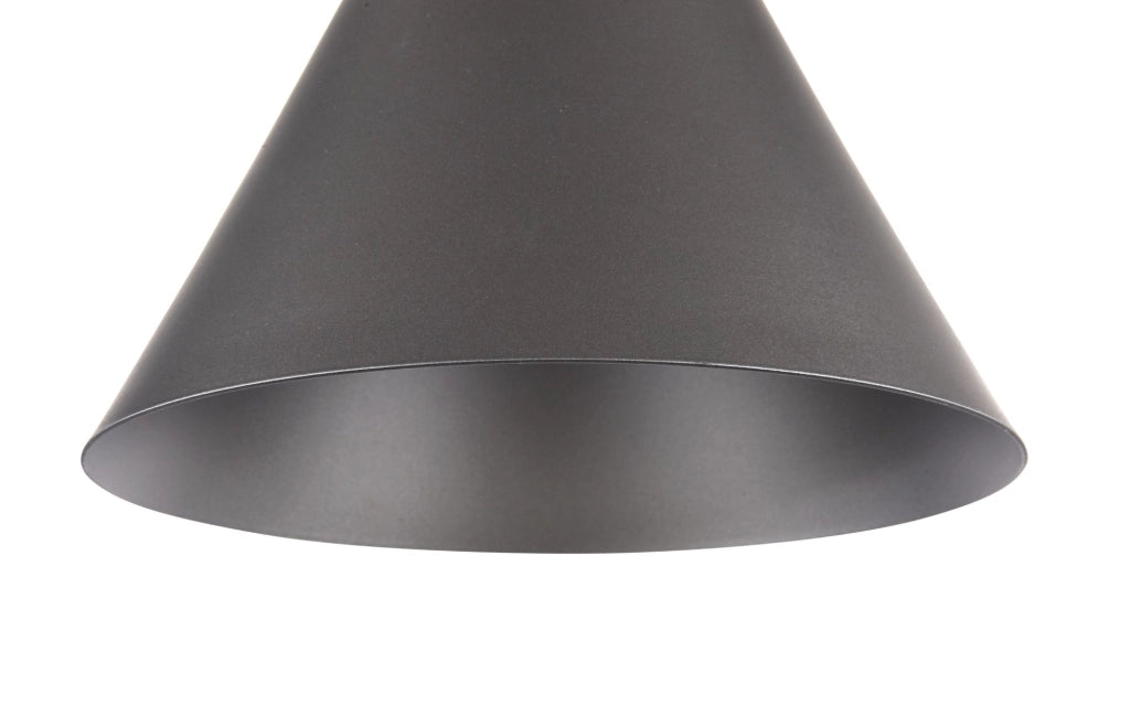 Lampada a sospensione Maytoni Bicones grigia legno Ø22 E27