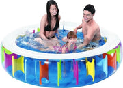 Piscina per bambini in gomma con terrazza, dimensioni 190 x 50 cm