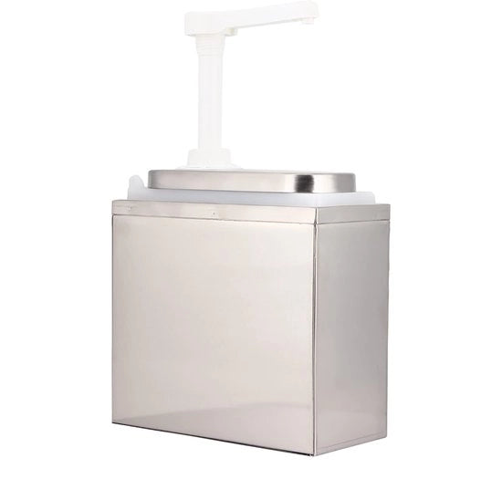 Dispensatore di Salsa con Pompa - Capacità 2L - Per Casa o Ristorante