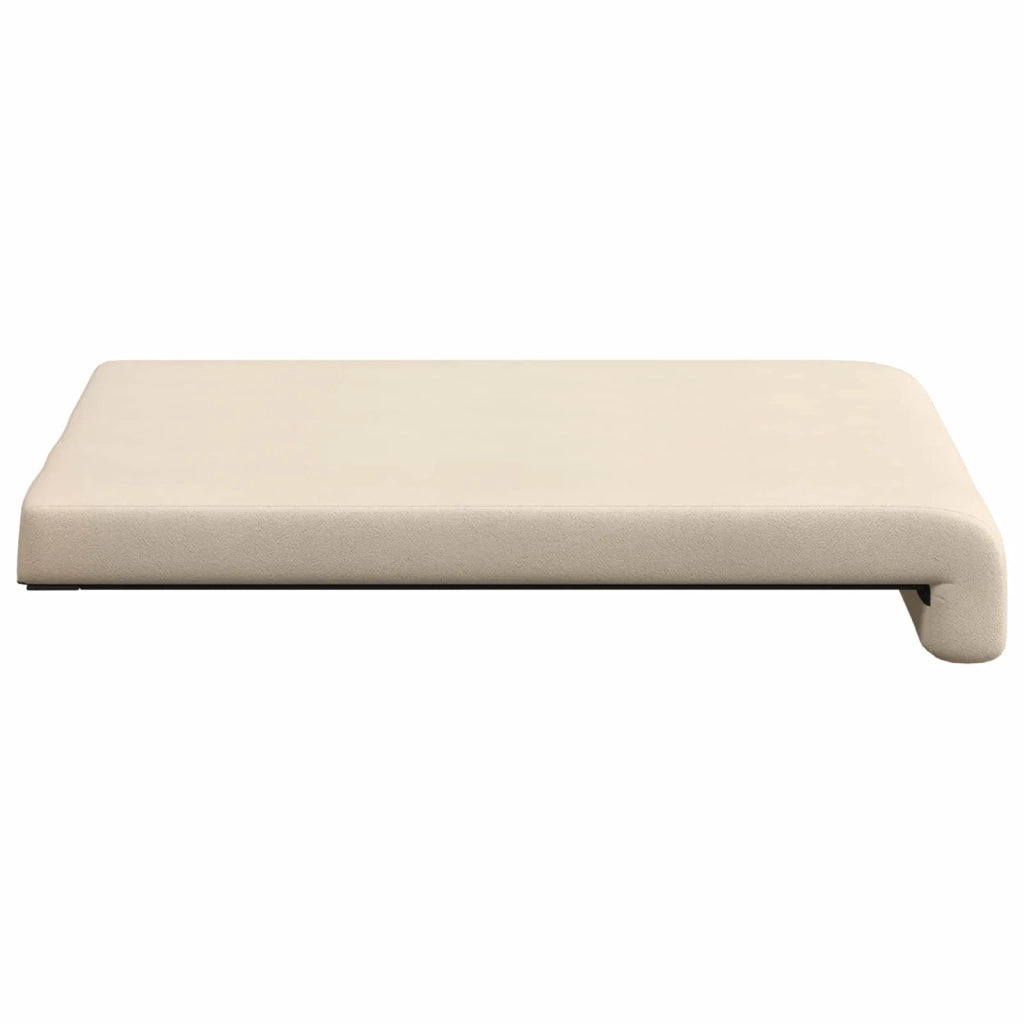Cuscino per panchina 4 pcs Microfibra Beige Profondità 35 cm 42043134