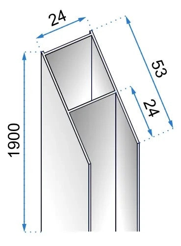 Profilo D'allargamento Per Box E Porte Doccia K7512