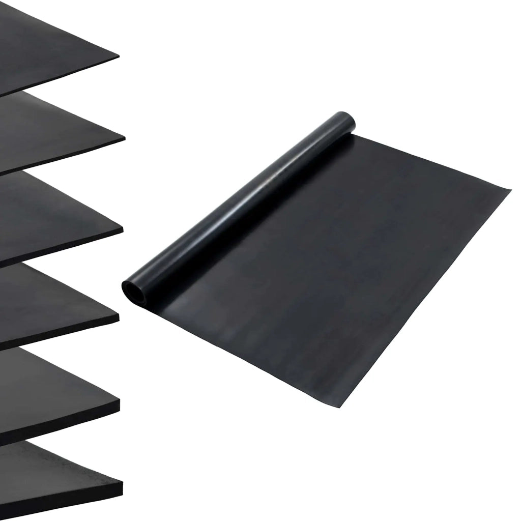 Tappeto per pavimento Nero 1,2 x 2 m Gomma 42046736