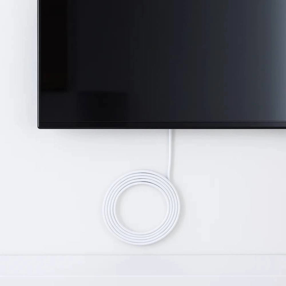Cavo coassiale 75 ohm classe b ccs Ø 5 mm per tv e sat matassa da 25 mt