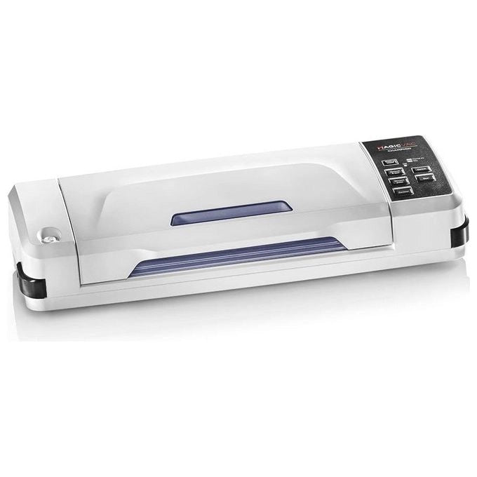 Magic Vac V212PK1 Champion Macchina per Sottovuoto 130W Barra Saldante 30 cm Pompa a Impulsi colore Bianco
