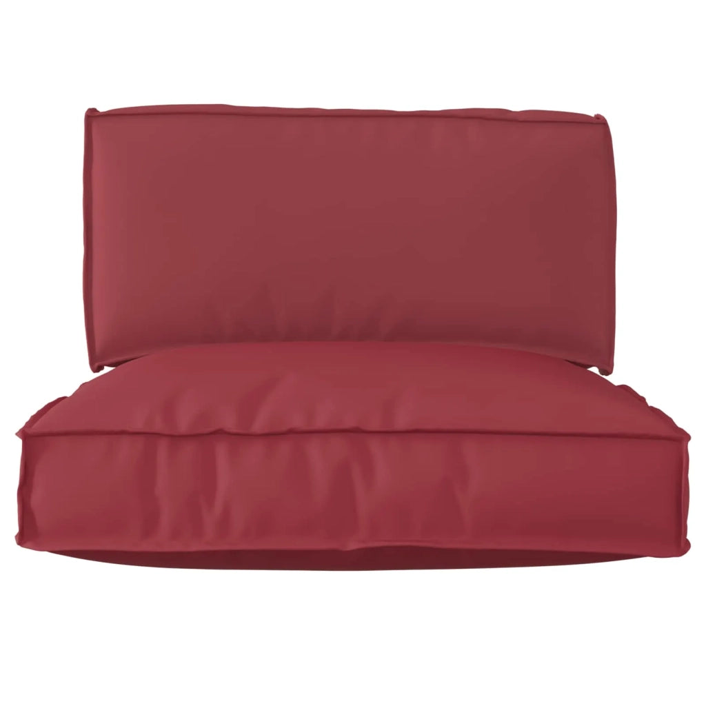 Set di Cuscini per Pallet 2 pcs Grigio Tessuto Oxford 3329070