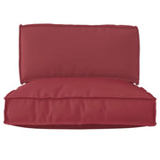 Set di Cuscini per Pallet 2 pcs Grigio Tessuto Oxford 3329070