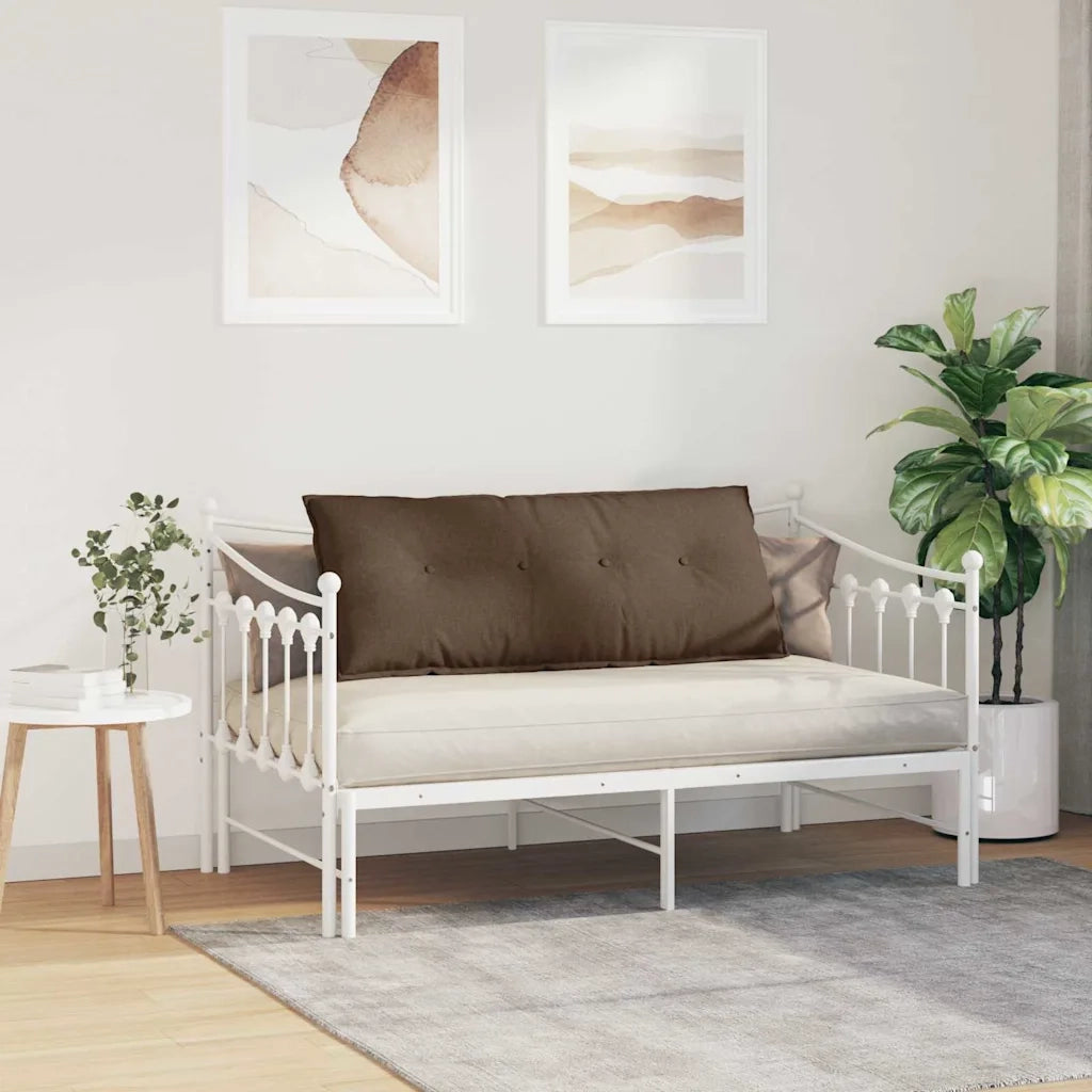 Cuscino per Schiena | Cuscino dorsale Marrone 120 x 19 x 50 cm Tessuto