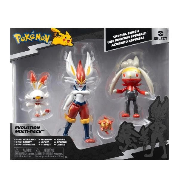 Pkmn select-evolut multip scorbunny - PK081300