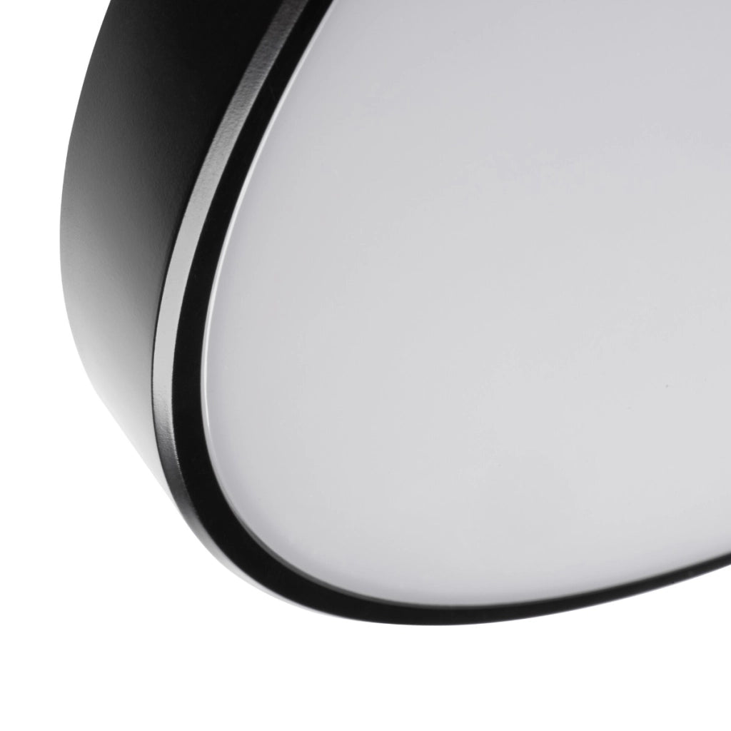 Plafoniera LED smart 20W nera tonda Ø39 CCT Kanlux