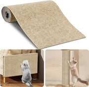 Krastapijt autoadesivo 200 cm x 40 cm per gatti - Tappeto anti graffi per gatti - Protezione contro graffi per divano - Krastapijt per gatti - Autoadesivo per parete - Modello Khkai