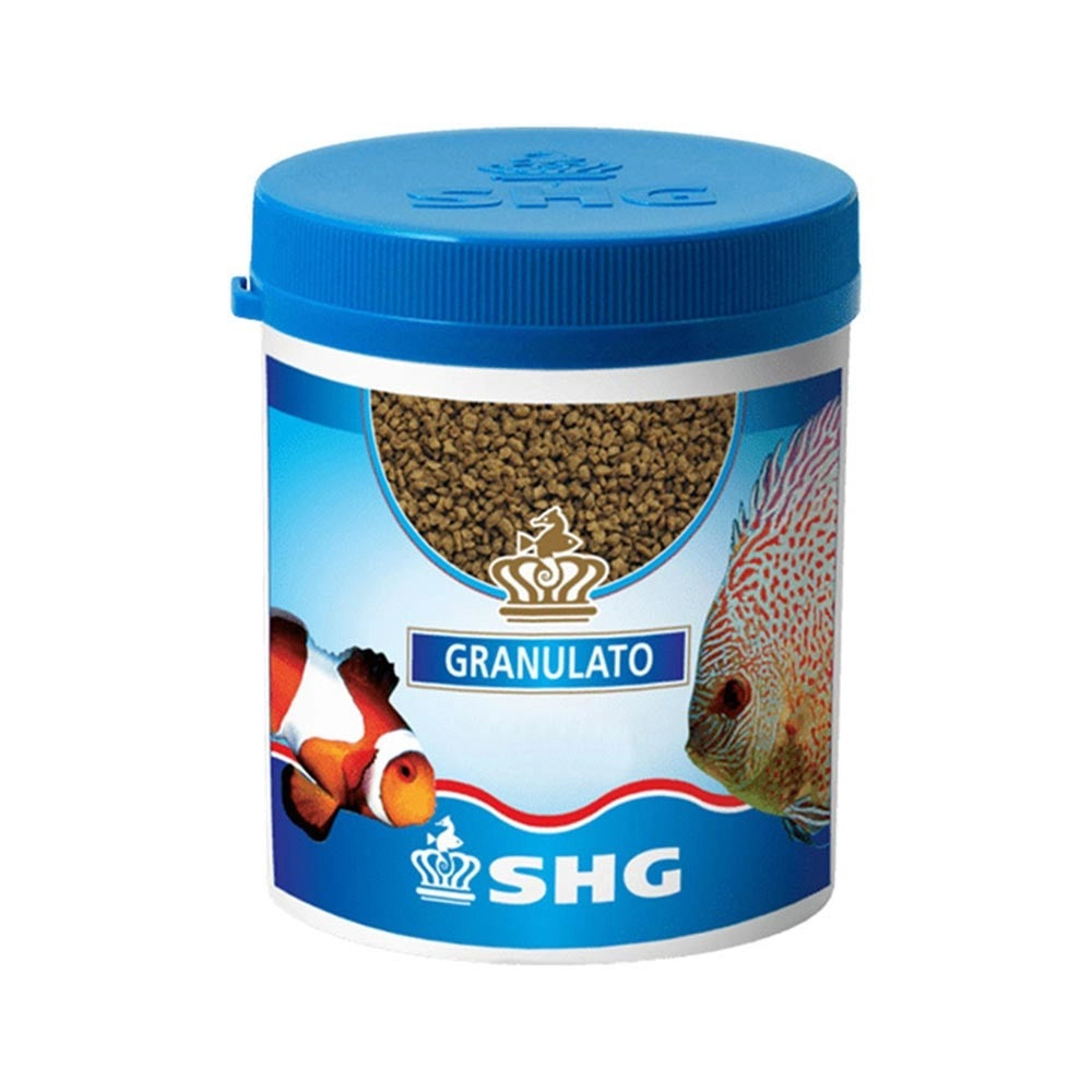 SHG Granulato - mangime base per pesci marini e d'acqua dolce Formato: 250 gr