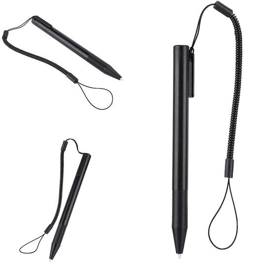 Stilo per Tablet con Alta Sensibilità - Penna per Anticraspo - Stilo Universale per Tastaturi - Leggero - Fissato con Bottone di Rilascio