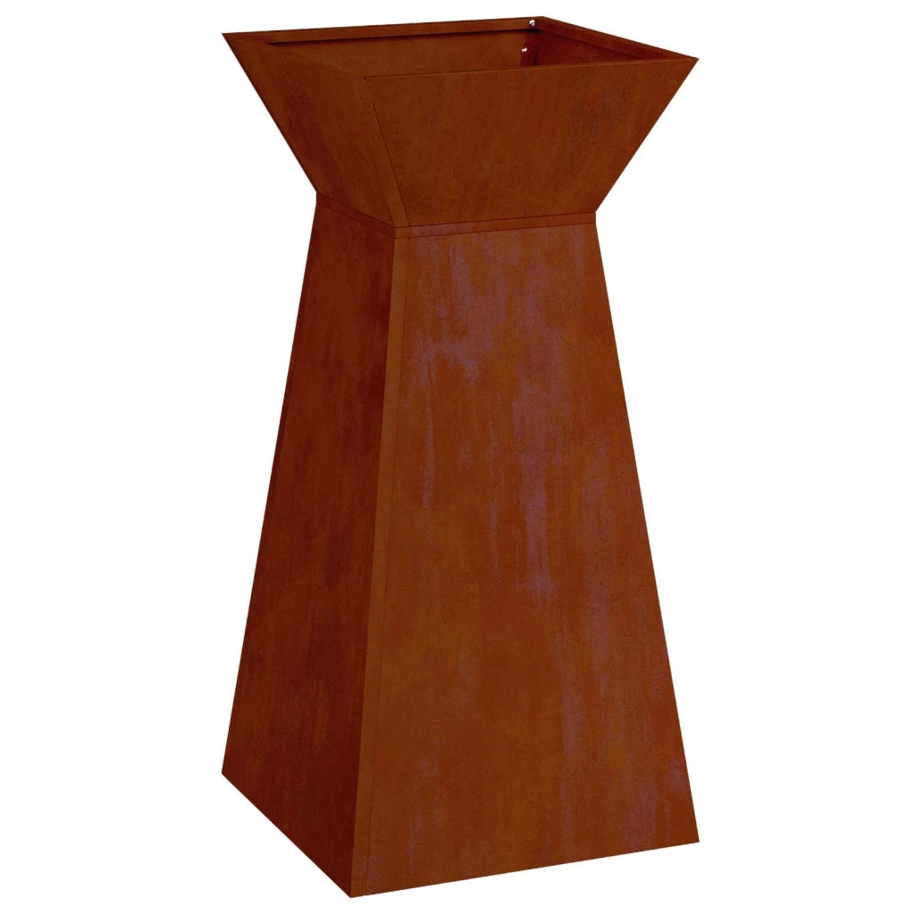 Vaso a Pilastro 2 pcs Argento 35 x 35 x 73 cm 873851