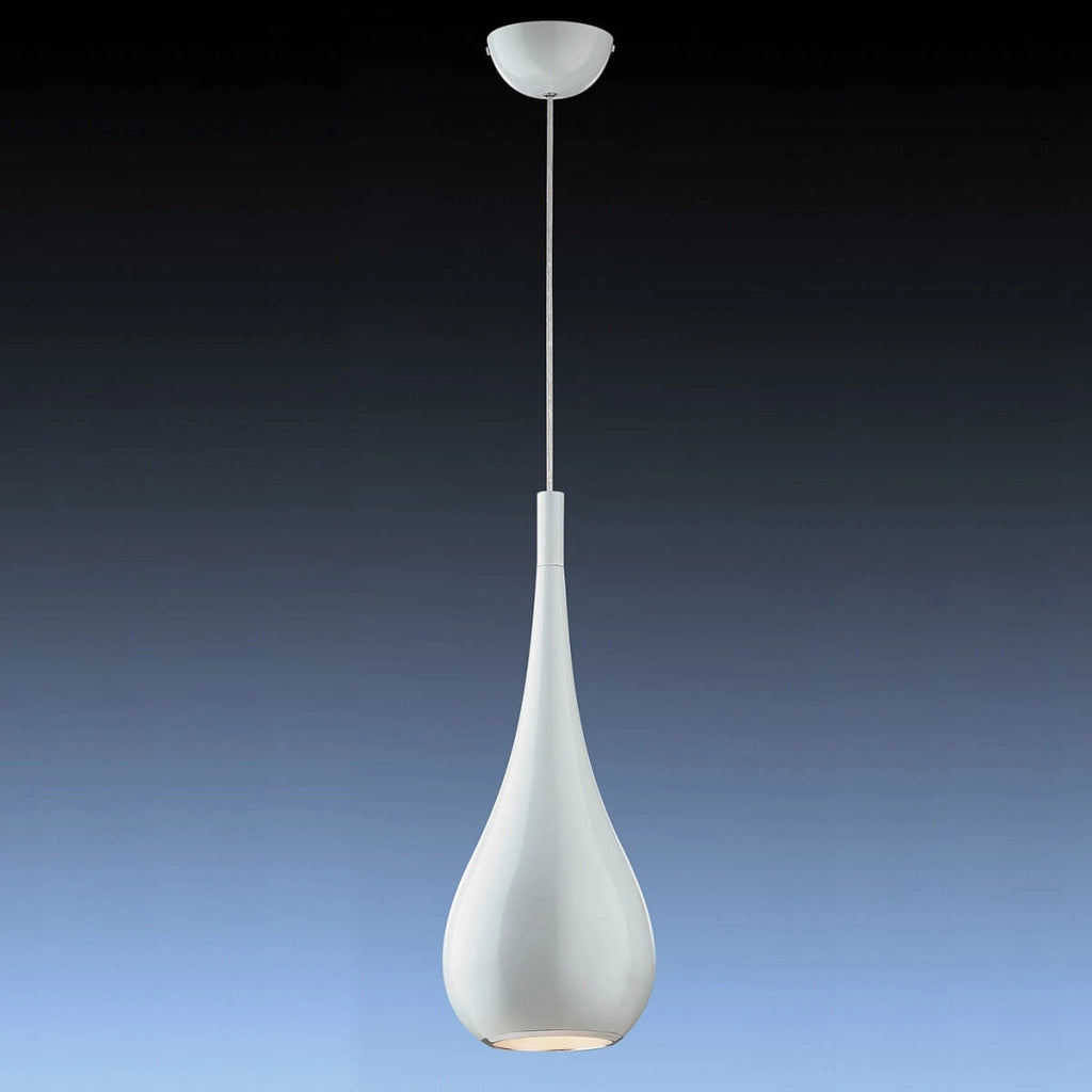 Lampada a sospensione Italux Anon bianca E27 120cm