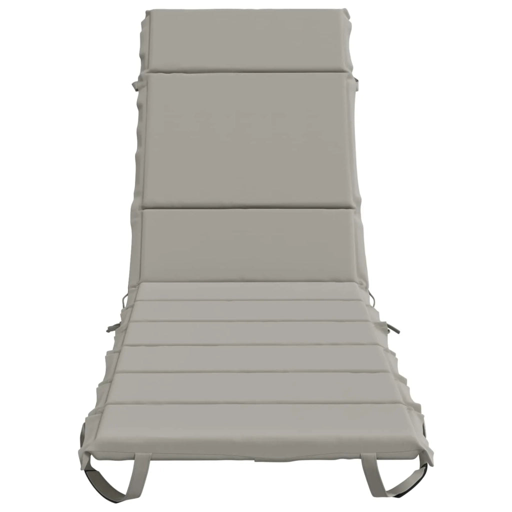 Cuscino per Lettino GEMERT 100% Poliestere Grigio 948461