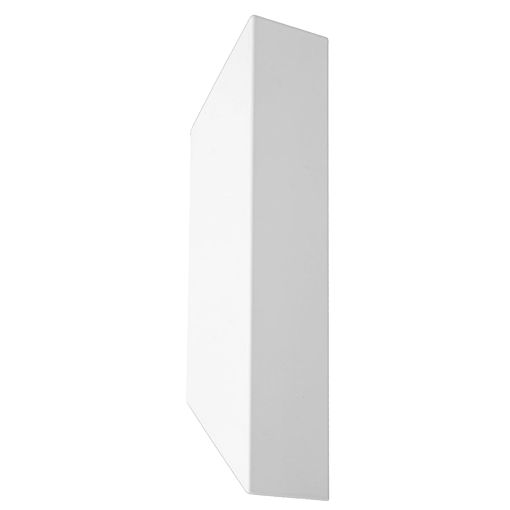 Applique da parete bianca trapezoidale su/giù 2xGU10 Luminex