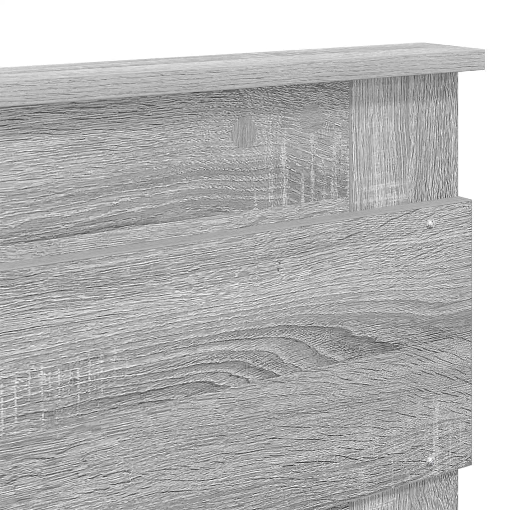 Struttura del letto con cassetto Grigio Sonoma 180 x 200 cm 3409832
