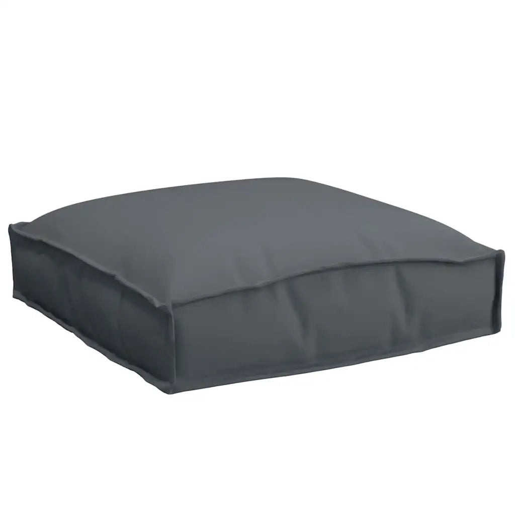 Cuscino 2 pcs Antracite 40 x 40 x 8 cm Tessuto Oxford 42001578