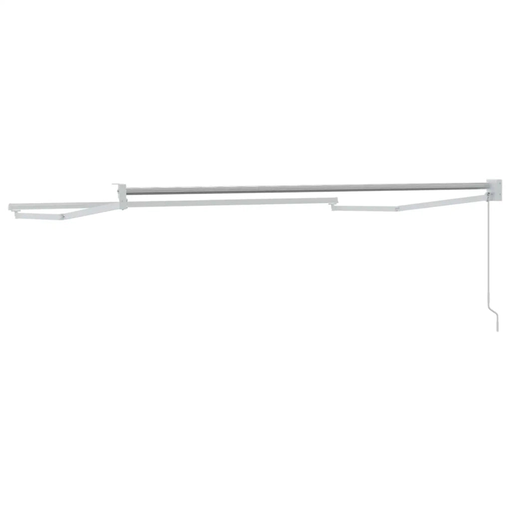 Telaio per tende da sole retrattile manuale Bianco 3 x 2 m 42024176