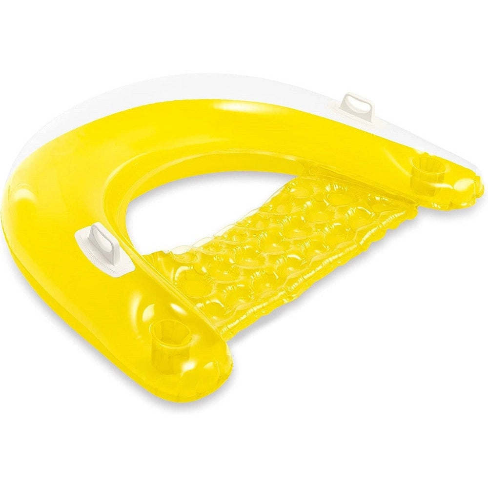 Trade Shop - Poltrona Gonfiabile Per Piscina Aperta Sit&float Materassino 147x99cm Mare 58859 -