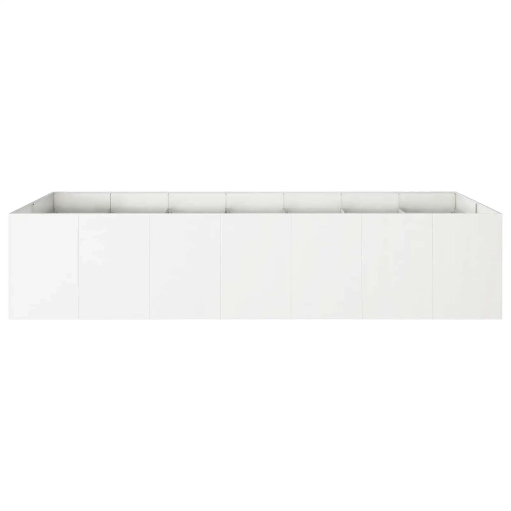 Vaso da giardino Bianco 280 x 80 x 60 cm 3422157