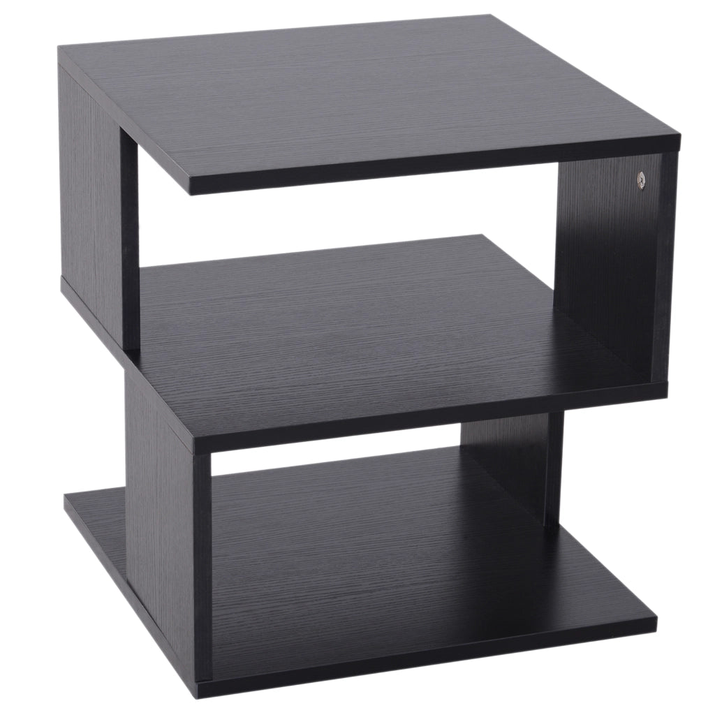 Tavolino 3 Livelli ¨C Minimal ¨C 40x40x43 cm Nero