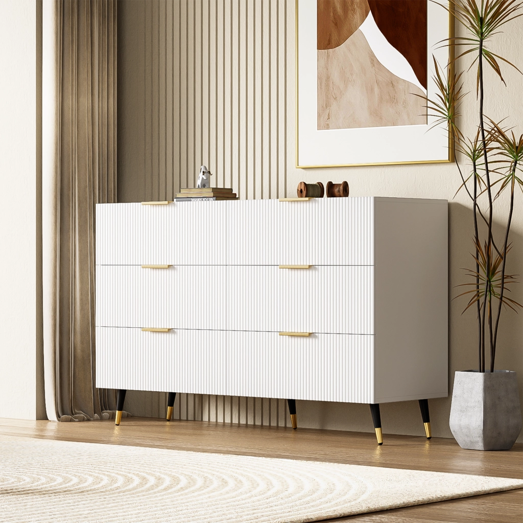 Elegante credenza moderna - Zephmum - Con cassetti e ampio spazio di archiviazione