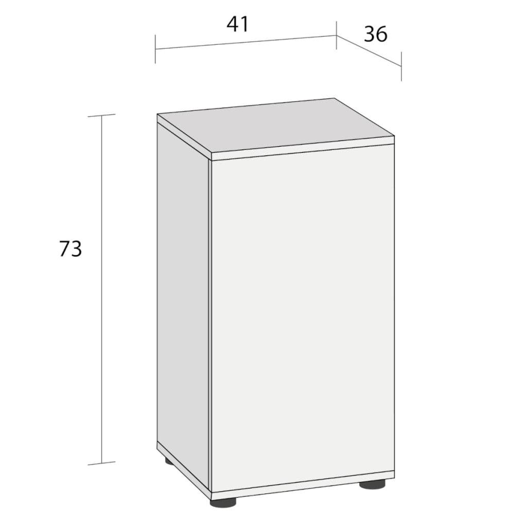Juwel Supporto SBX per Vio Cube 54 Bianco cm41x36x73h