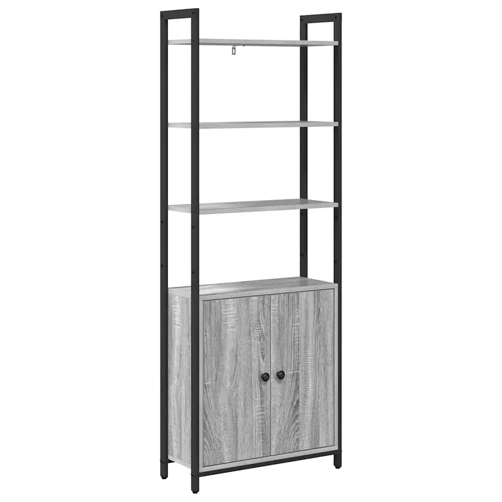 Armadio per Libri Grigio Sonoma 60 x 24 x 161 cm 883859