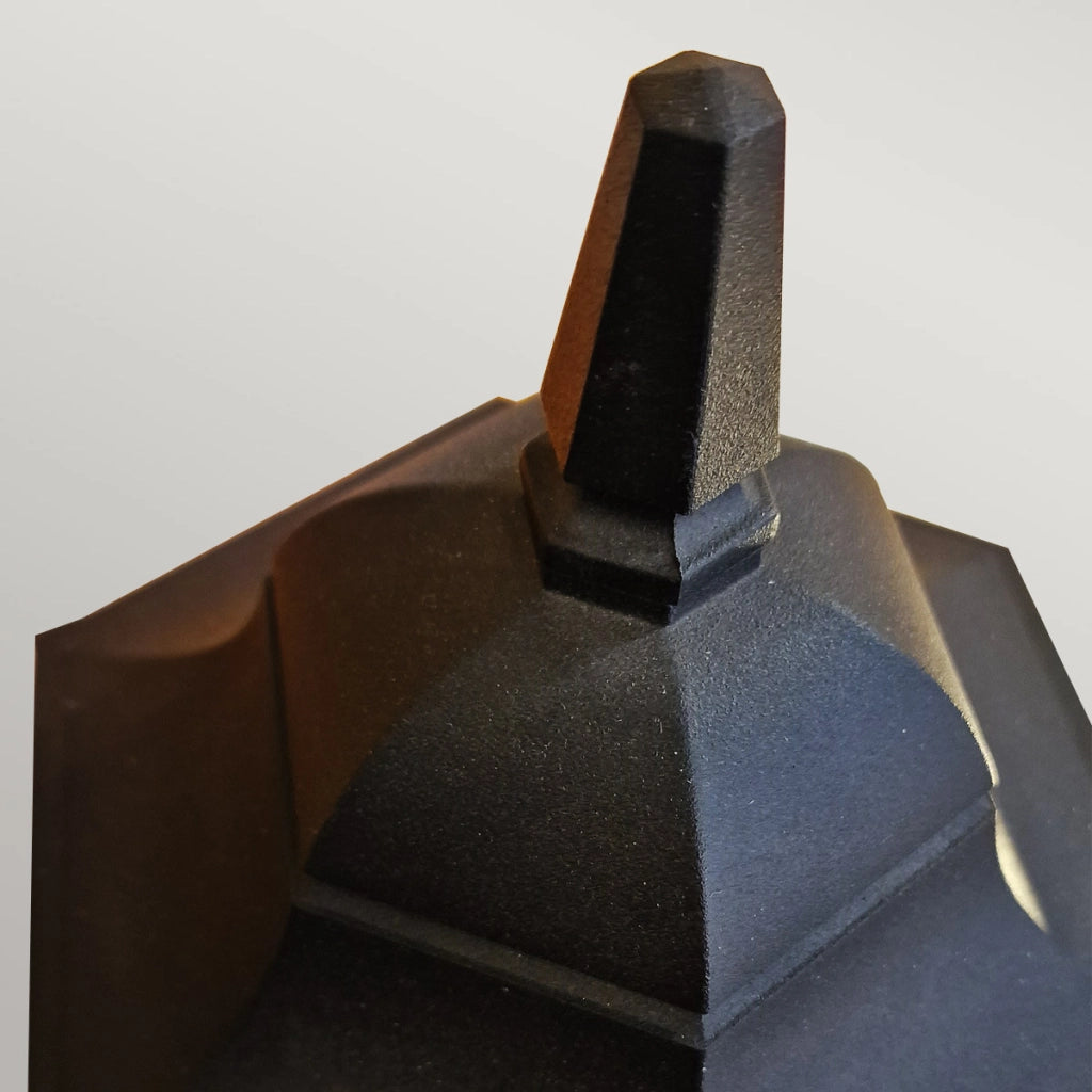 Lampada da esterno a stelo E27 60W Chapel Elstead nera