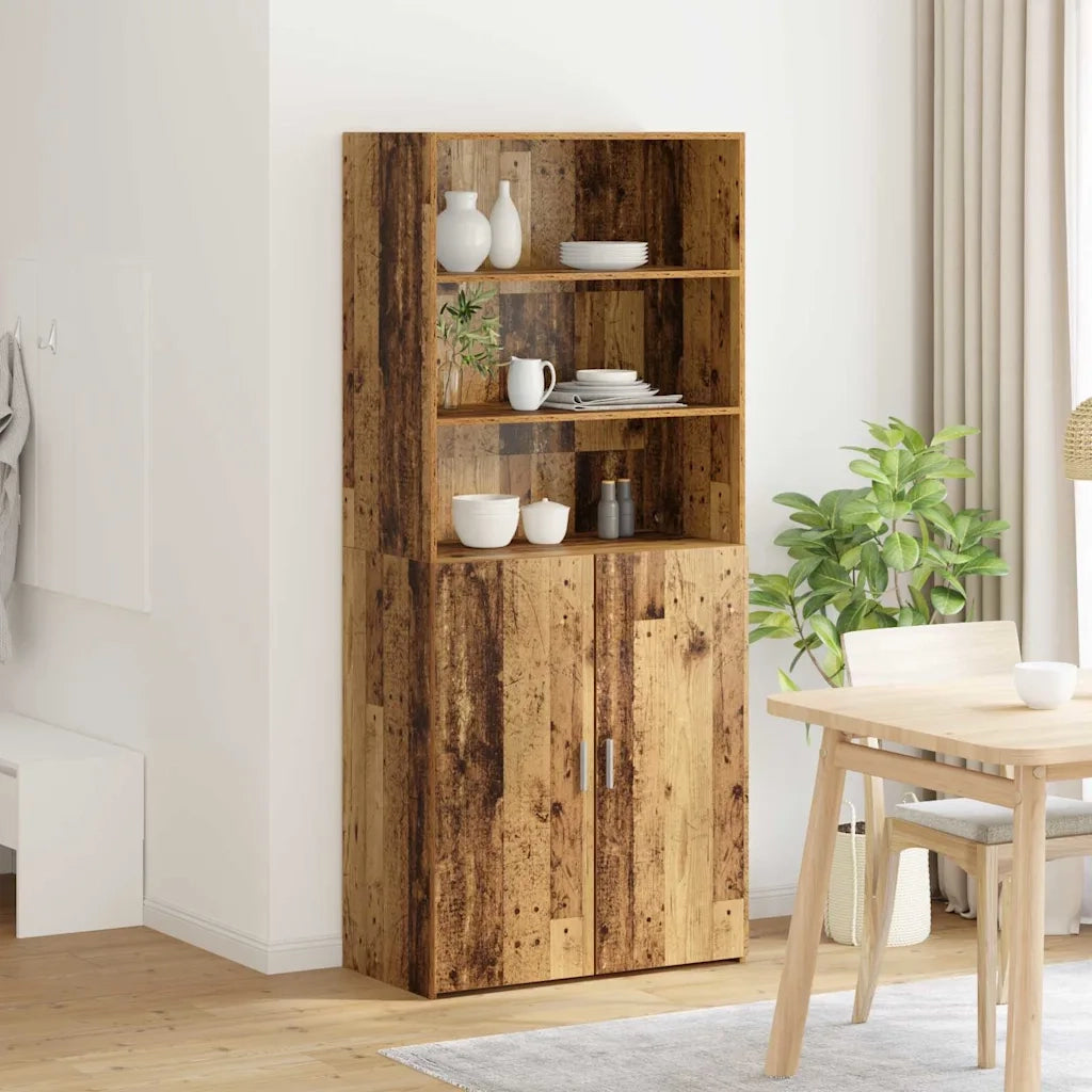 Credenza Legno vecchio 80 x 42,5 x 185 cm Legno multistrato