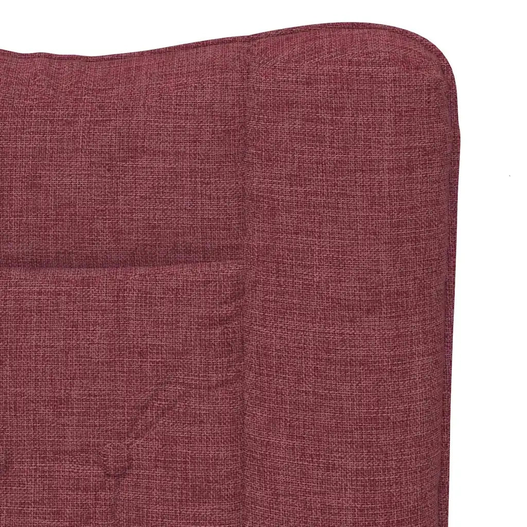 poltrona Rosso Vino 63 x 67 x 94 cm Tessuto e compensato 42001827