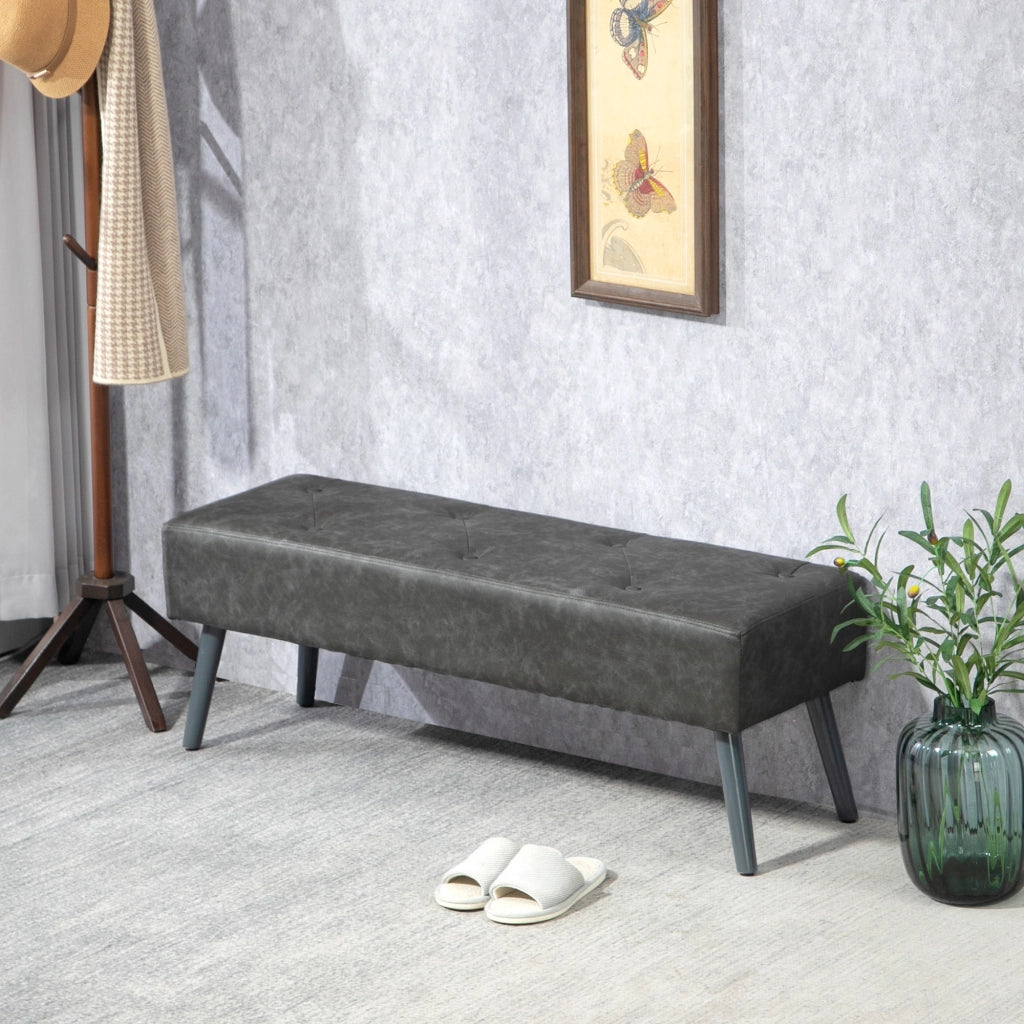 Pouf per letto ¨C Minimal ¨C 114x38x42 cm grigio