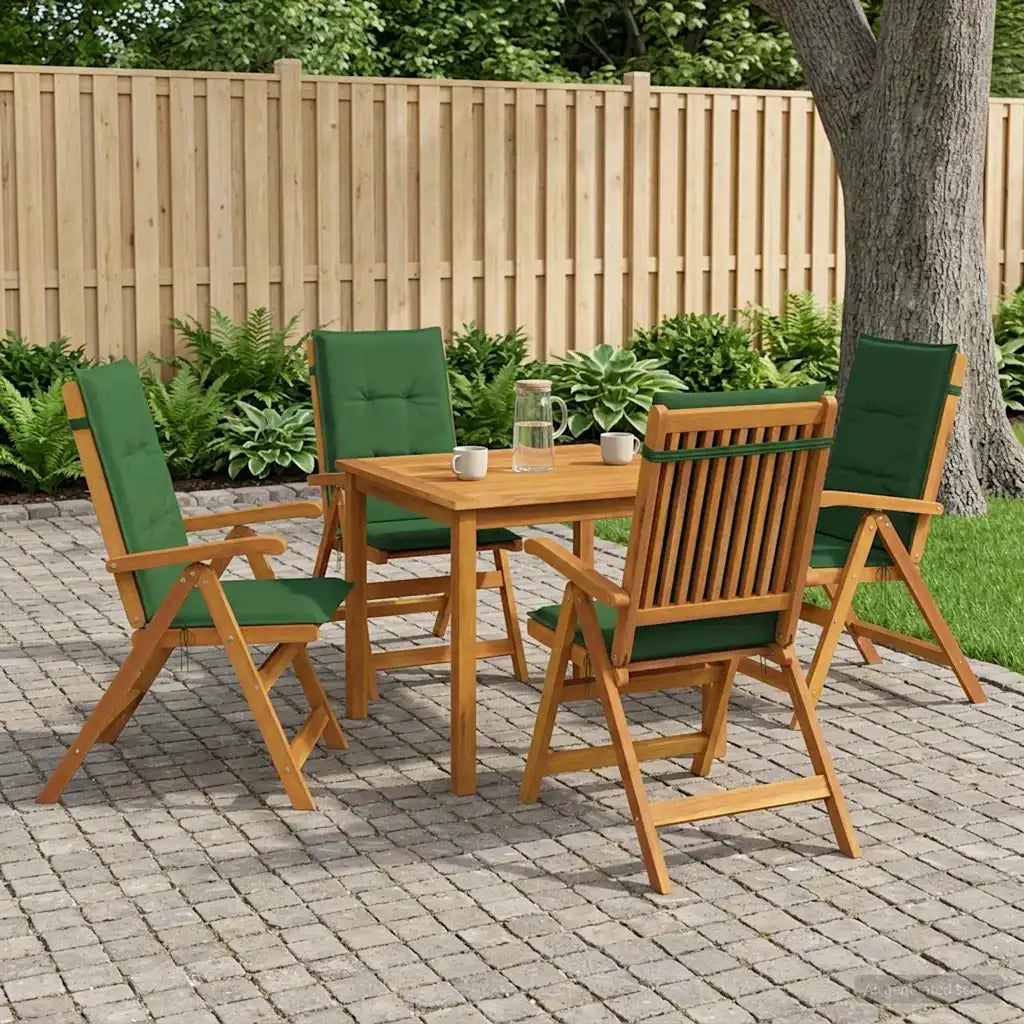 Set da pranzo da giardino 5 pezzi Naturale 3434601