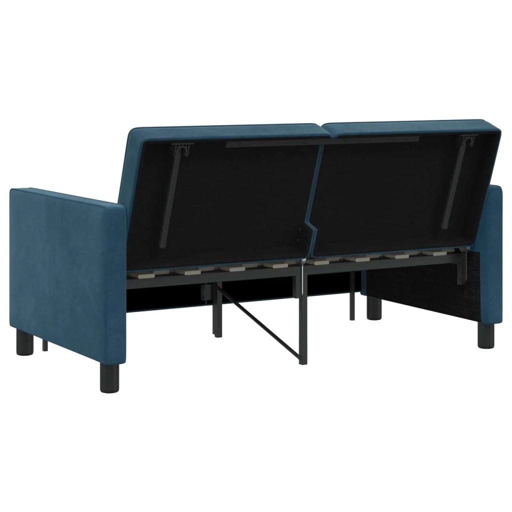 Divano letto Blu Tessuto 42033361