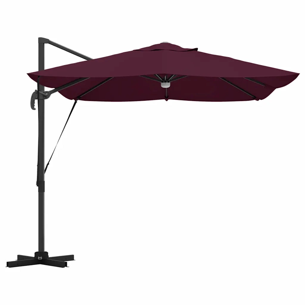 Ombrello | Parasolne Rosso Bordeaux 351 x 250 x 253 cm