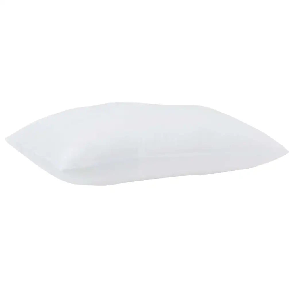 Cuscino con cuscino 2 pcs Bianco 79 x 60 x 20 cm Poliestere 42007830