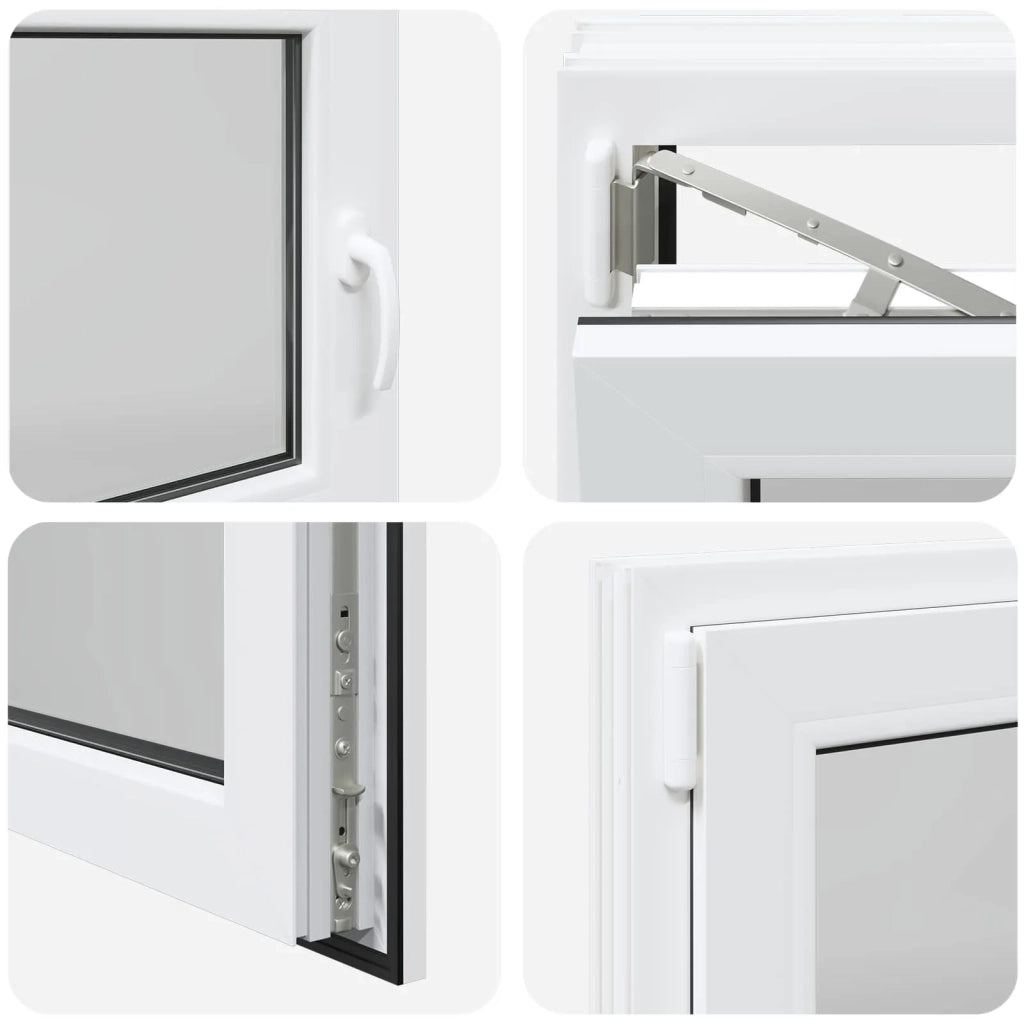 Finestra per Soffitta RISOR 110 x 55 cm PVC e Vetro 42047859