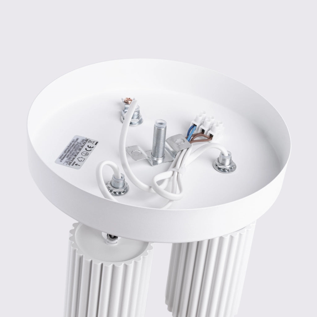 Lampada da soffitto KARBON 3P bianco