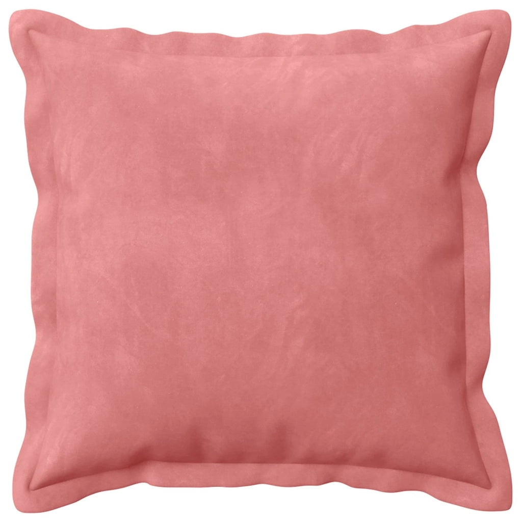Federa 2 pcs HOUTEN Rosa 45 x 45 cm Velluto 918547