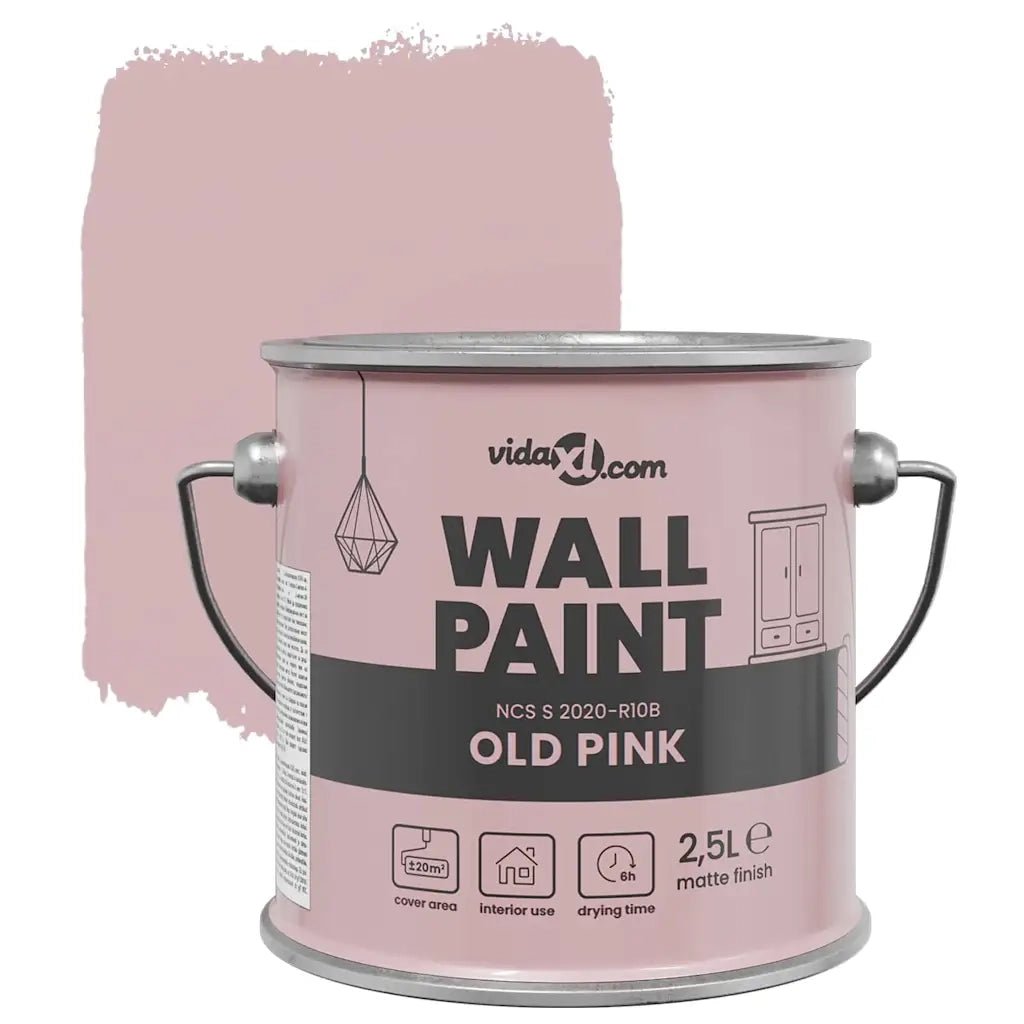 Pittura murale Rosa 2,5 L Stampa da parete 4008525