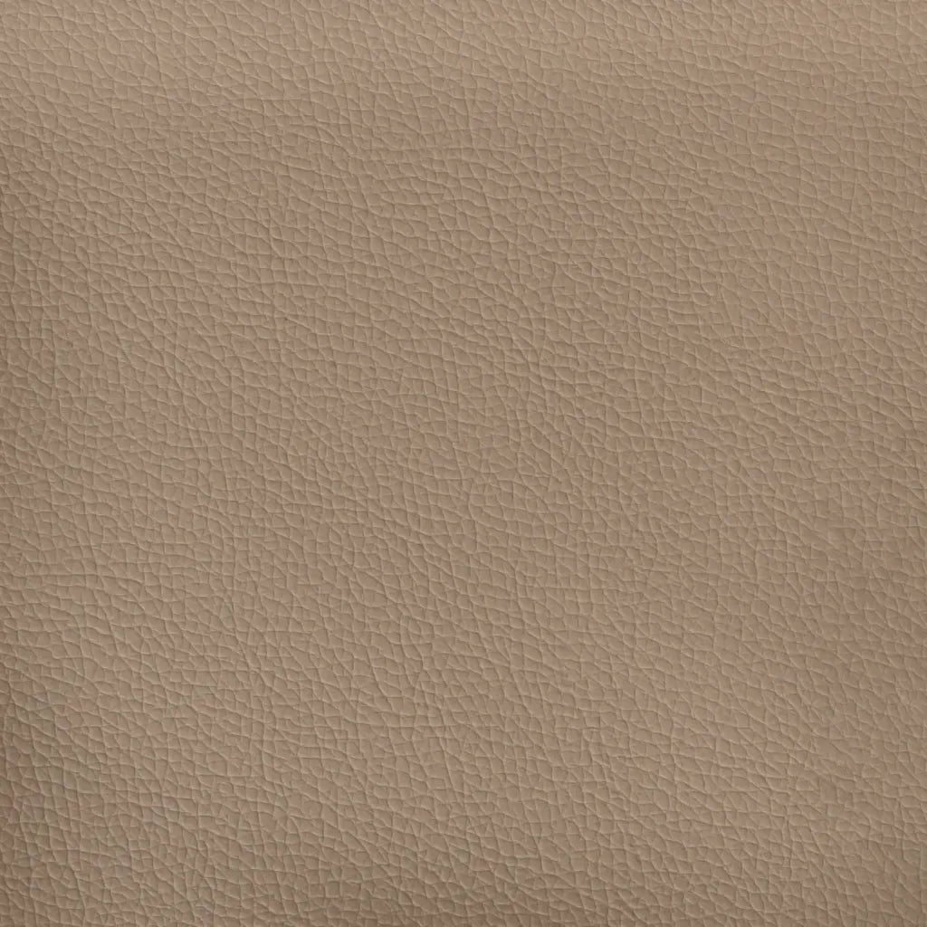 Poltrona con Poggiapiedi Cappuccino 60 cm in Similpelle 3201121