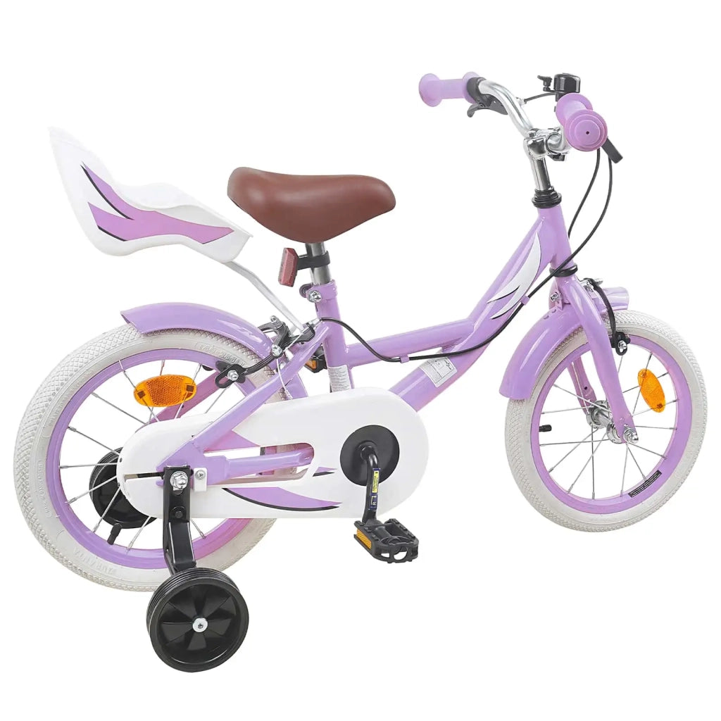 Bicicletta per Bambini 16 Pollici per bambini di 4-6 anni Viola 42009455