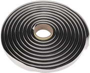 Tappo di lampo impermeabile - Nastro di gomma butilico - 4,5 m - Installazione facile - Diametro 9,5 mm - Adatto per auto porta e finestrino - Nastro di sigillatura