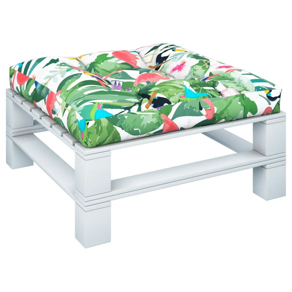 Cuscino per Pallet Multicolore 70x70x12 cm in Tessuto 360486