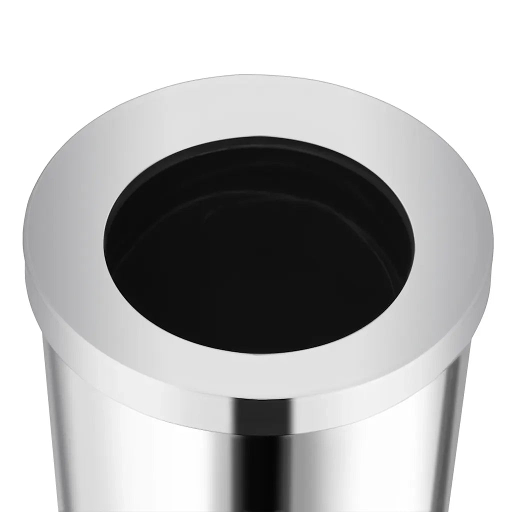 Pattumiera da Albergo 32 L in Acciaio Inox 51094